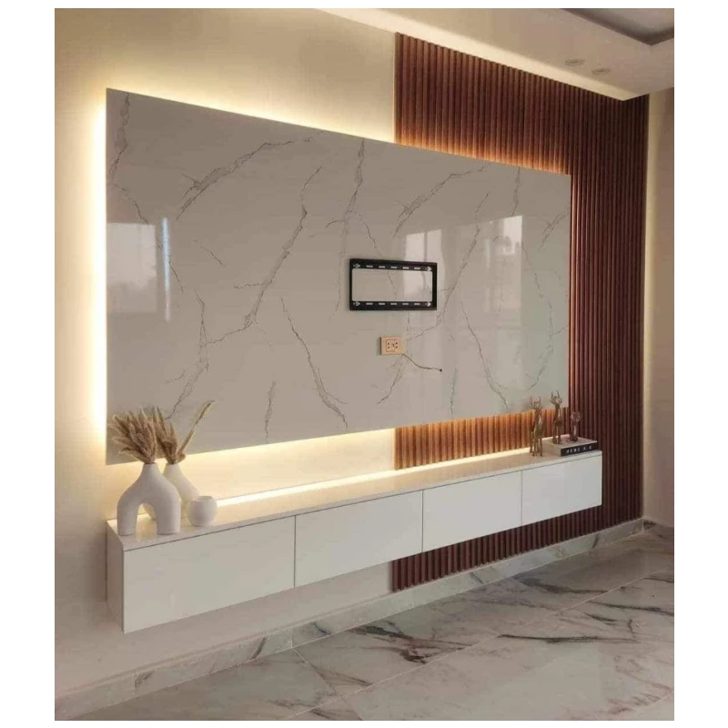 PVC marmar plitasi UV taxtasi